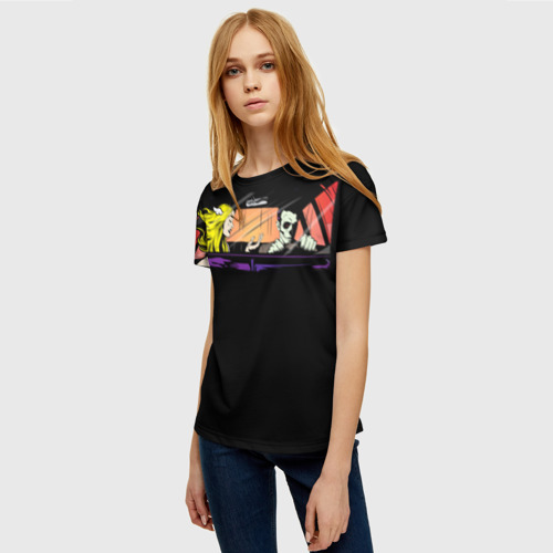 Женская футболка 3D Blink 182, цвет 3D печать - фото 3