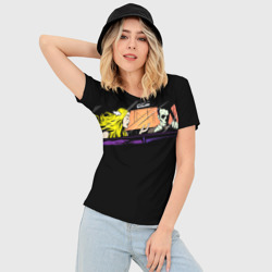 Женская футболка 3D Slim Blink 182 - фото 2