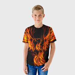 Детская футболка 3D Феникс - фото 2