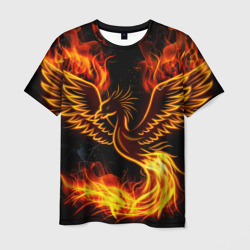 Феникс раскинул крылья – Мужская футболка 3D с принтом купить со скидкой в -26%