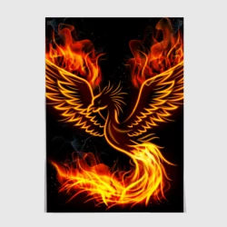 Постер Феникс раскинул крылья