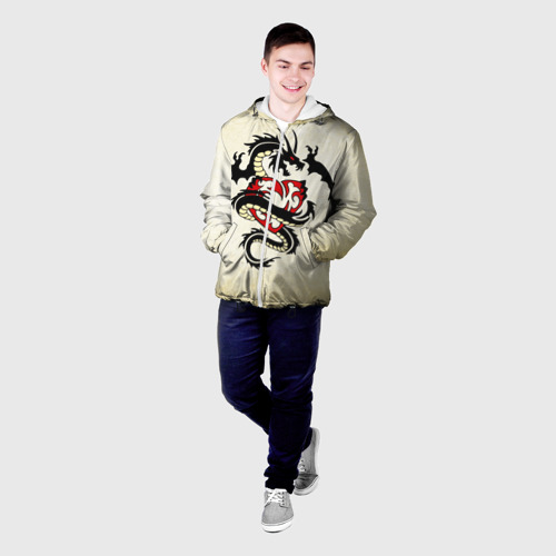 Мужская куртка 3D Покоритель сердец, цвет 3D печать - фото 3