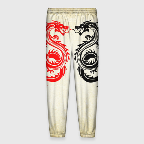 Мужские брюки 3D Драконы на лопатках, цвет 3D печать - фото 2