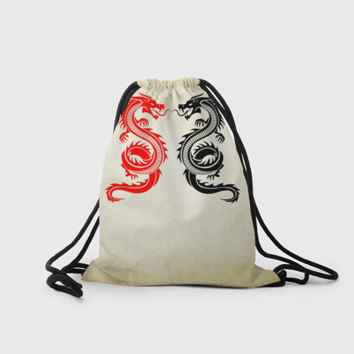 Рюкзак-мешок 3D Драконы на лопатках - фото 2