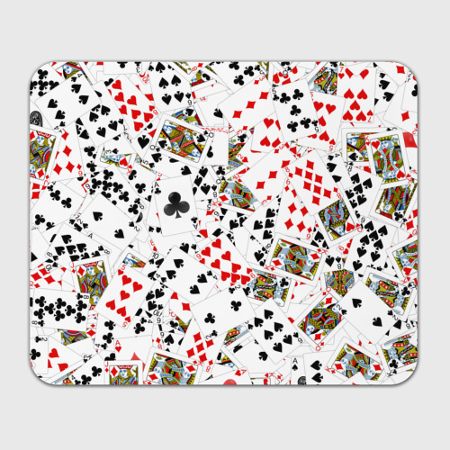 Прямоугольный коврик для мышки Игральные карты