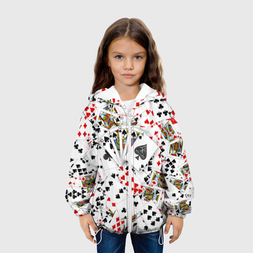 Детская куртка 3D Роял-флеш, цвет белый - фото 4