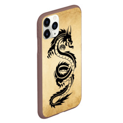 Чехол для iPhone 11 Pro матовый Убийственный змей - фото 2