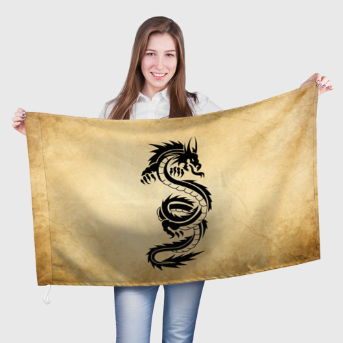 Флаг 3D Убийственный змей