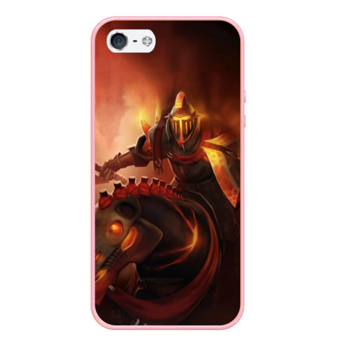 Чехол для iPhone 5/5S матовый Chaos knight