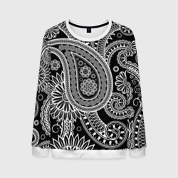 Мужской свитшот 3D Paisley