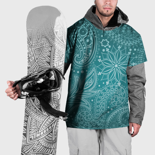 Накидка на куртку 3D Paisley, цвет 3D печать