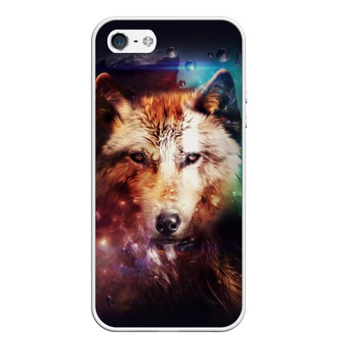 Чехол для iPhone 5/5S матовый Волк Фото 01 Чехол для iPhone 5/5S матовый Волк Фото 01