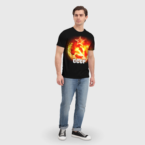 Мужская футболка 3D СССР, цвет 3D печать - фото 5