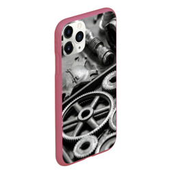 Чехол для iPhone 11 Pro Max матовый Железо - фото 2
