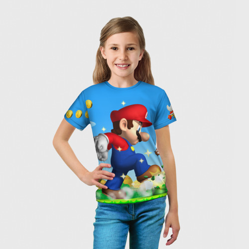 Детская футболка 3D Mario - фото 5