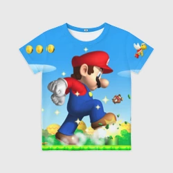 Детская футболка 3D Mario