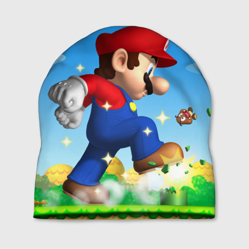 Шапка 3D Mario