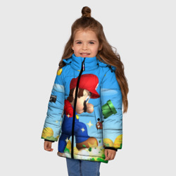 Зимняя куртка для девочек 3D Mario - фото 2