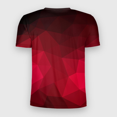Мужская футболка 3D Slim Polygonal, цвет 3D печать - фото 2