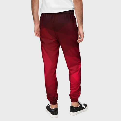 Мужские брюки 3D Polygonal, цвет 3D печать - фото 5