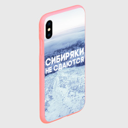 Чехол для iPhone XS Max матовый Сибирь - фото 2