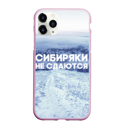 Чехол для iPhone 11 Pro Max матовый Сибирь