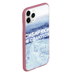 Чехол для iPhone 11 Pro матовый Сибирь - фото 2