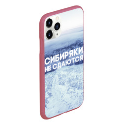 Чехол для iPhone 11 Pro Max матовый Сибирь - фото 2