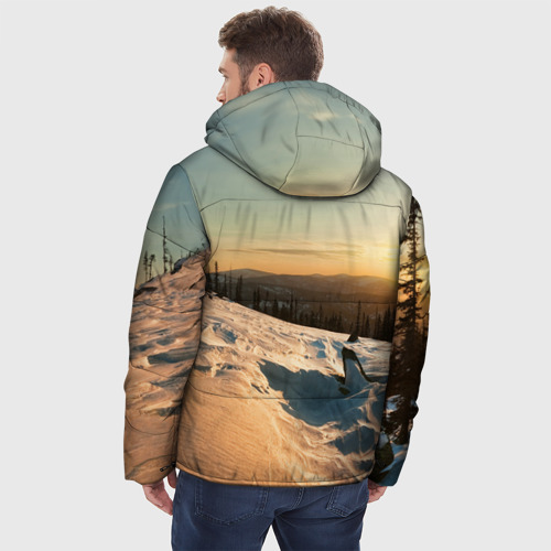 Мужская зимняя куртка 3D Сибирь, цвет светло-серый - фото 4