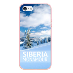 Чехол для iPhone 5/5S матовый Сибирь