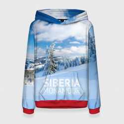 Женская толстовка 3D Сибирь