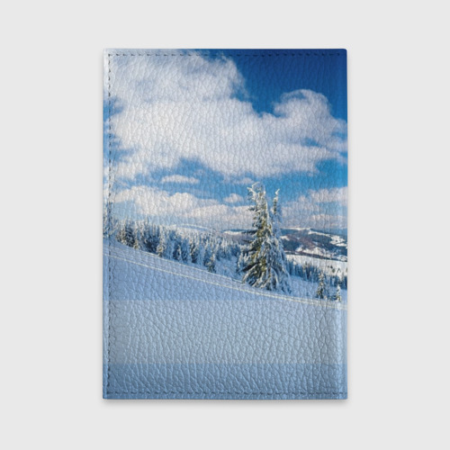 Обложка для автодокументов Сибирь, цвет фиолетовый - фото 2