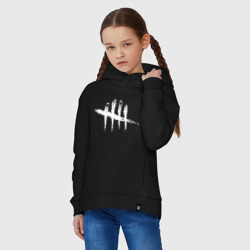 Детское худи Oversize хлопок Dead by Daylight White Logo - фото 2