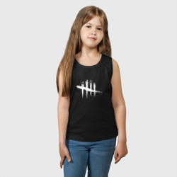 Детская майка хлопок Dead by Daylight White Logo - фото 2