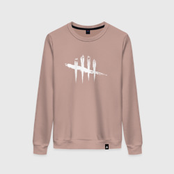 Женский свитшот хлопок Dead by Daylight White Logo