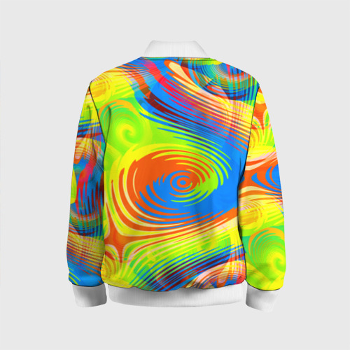 Детский бомбер 3D Tie-Dye, цвет белый - фото 2