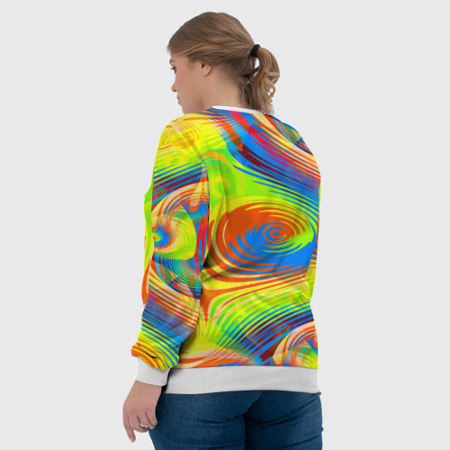 Женский свитшот 3D Tie-Dye - фото 7