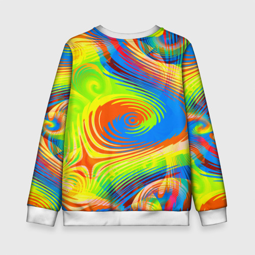 Детский свитшот 3D Tie-Dye, цвет 3D печать - фото 2