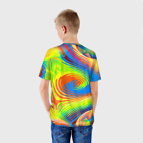 Детская футболка 3D Tie-Dye - фото 4