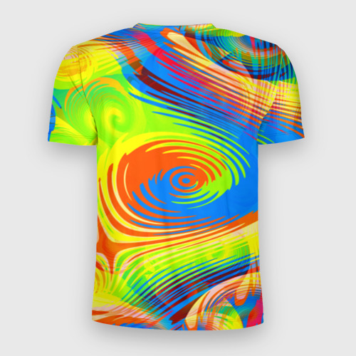 Мужская футболка 3D Slim Tie-Dye, цвет 3D печать - фото 2