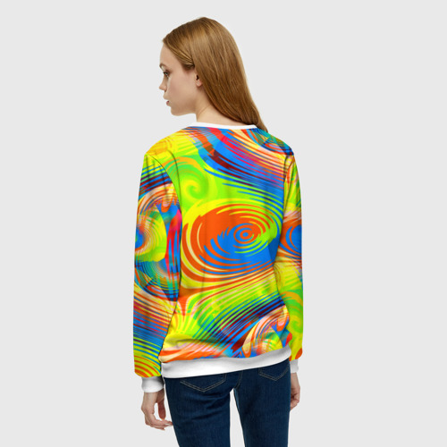 Женский свитшот 3D Tie-Dye - фото 4