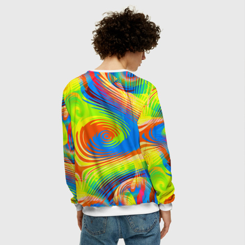 Мужской свитшот 3D Tie-Dye - фото 4