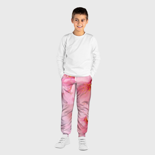 Детские брюки 3D Сакура, цвет 3D печать - фото 4
