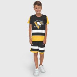 Детский костюм с шортами 3D Pittsburg Penguins форма - фото 2