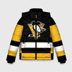 Зимняя куртка для мальчиков 3D Pittsburg Penguins форма