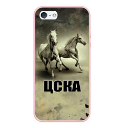 Чехол для iPhone 5/5S матовый ЦСКА