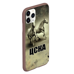 Чехол для iPhone 11 Pro матовый ЦСКА - фото 2