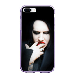 Чехол для iPhone 7Plus/8 Plus матовый Marilyn Manson