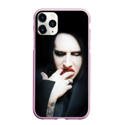 Чехол для iPhone 11 Pro Max матовый Marilyn Manson