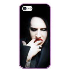 Чехол для iPhone 5/5S матовый Marilyn Manson